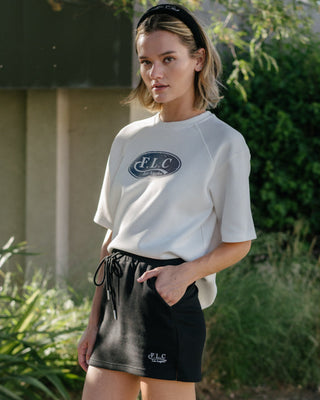 [FLC] FLC ESSENTIAL SWEATSKIRT (Black)