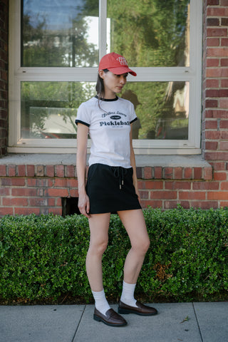 [FLC] PICKLEBALL SLIM T-SHIRT (White)
