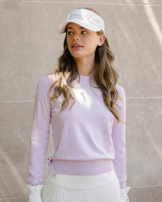 Fair Liar Detachable Collar Ribbon knit (Lavender)