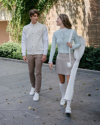 Fair Liar Multi Color Cable cardigan (Mint)