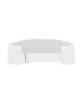 Crystal Scrunch Wide Visor - Ivory