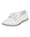 Frill Ribbon Golf Shoes - White