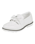 Frill Ribbon Golf Shoes - White