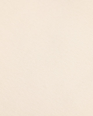 Leather flower trimmed cardigan (Cream)