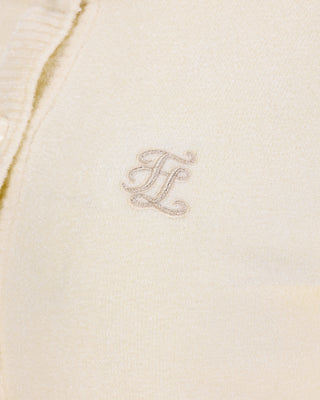 Big Ribbon Point Cardigan (Cream)