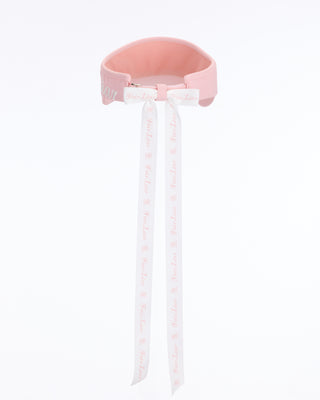 Side logo wide Ribbon visor (Pink)
