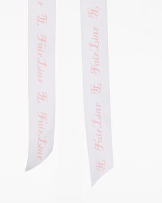 Side logo wide Ribbon visor (Pink)