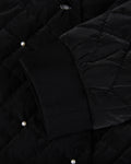 Pearl quilted jumper - Black