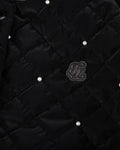 Pearl quilted jumper - Black