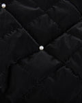 Pearl quilted jumper - Black