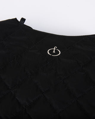 Pearl quilted jumper (Black)