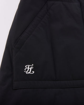 Padded flare Mid Length skirt (Black)