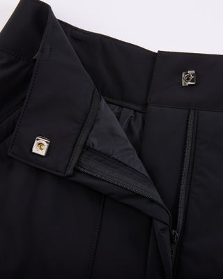 Padded flare Mid Length skirt (Black)