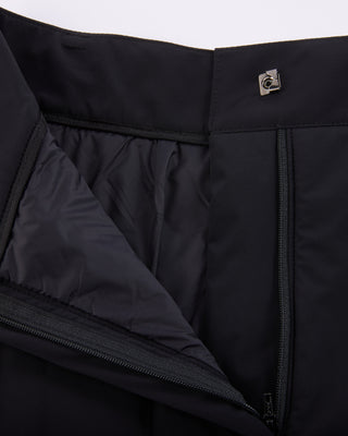 Padded flare Mid Length skirt (Black)