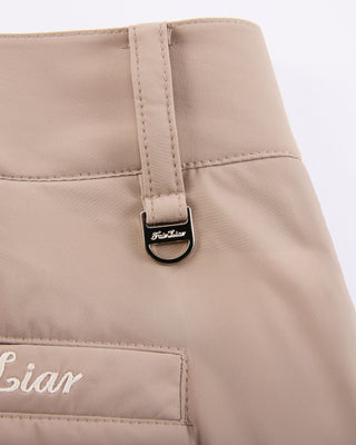 Padded flare Mid Length skirt (Cocoa)