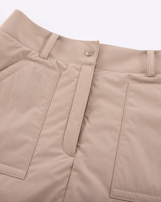 Padded flare Mid Length skirt (Cocoa)