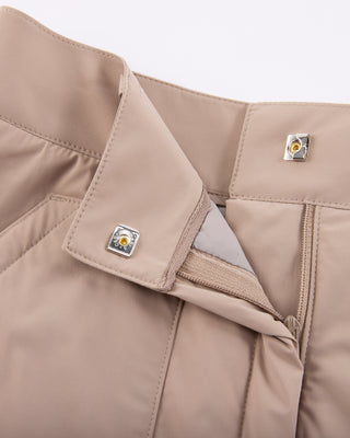 Padded flare Mid Length skirt (Cocoa)