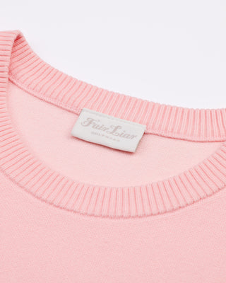 Flower Jacquard Knit Vest (Pink)