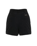 Pearl quilted short pants - Black