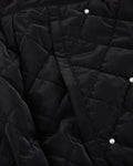 Pearl quilted short pants - Black