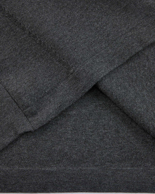 Detachable beaded lace collar knit (Charcoal Grey)