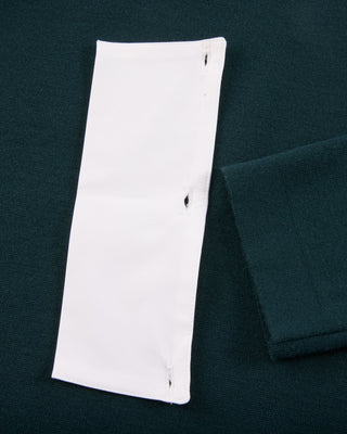 Detachable beaded lace collar knit (Green)