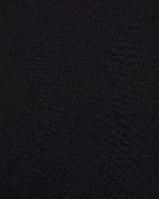 Neck Ribbon Knit Pullover (Black)