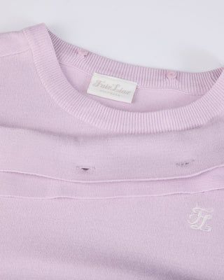 Fair Liar Detachable Collar Ribbon knit (Lavender)