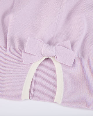 Fair Liar Detachable Collar Ribbon knit (Lavender)
