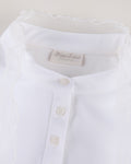 Chiffon Ribbon Windproof Inner T-Shirt - White