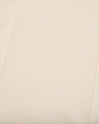 Fleeced high neck T Shirt (Cream)