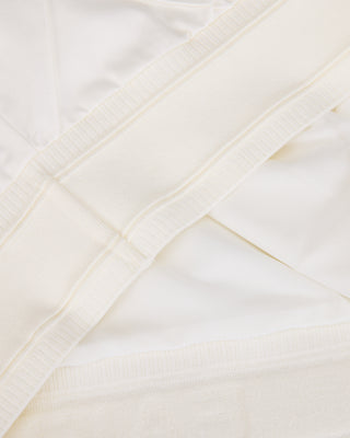 Ribbon Detailed Windproof Vest (Cream)