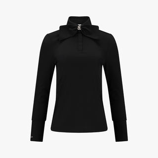 Front Ribbon Tshirt (Black)