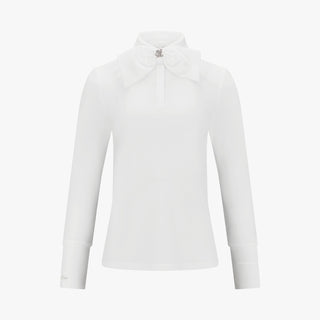 Front Ribbon Tshirt (Ivory)