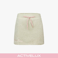 String Flare Skirt (Khaki)
