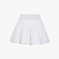 Band Balloon Skirt (White)