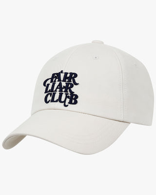 Club Cotton Baseball Cap (Ivory)