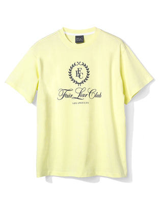 FLC Oversized LA T-shirts (Yellow)