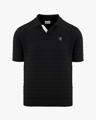 Men's Scasi Short Sleeve Knit (Black)