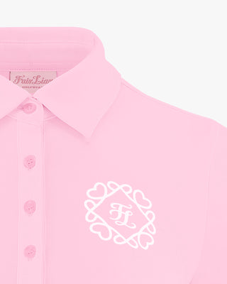 Heart symbol performance T Shirt (Pink)