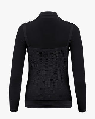 Logo Mesh Set Cool T Shirt (Black)