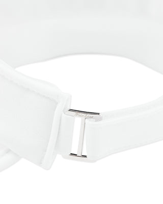 Volume Logo Bonnet Visor (White)