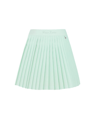 Magic Rib String Pleated Skirt (Mint)