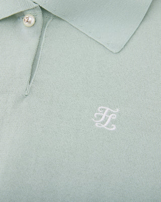 Pearl Point Short Sleeve Knit (Mint)