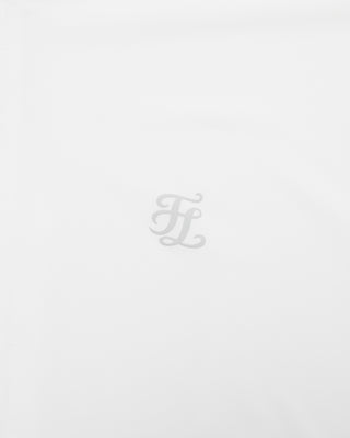 Cropped Cooling ZipUp T Shirt (White)