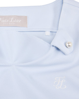 Botanical Scarf Set Sleeveless T Shirt (Blue)