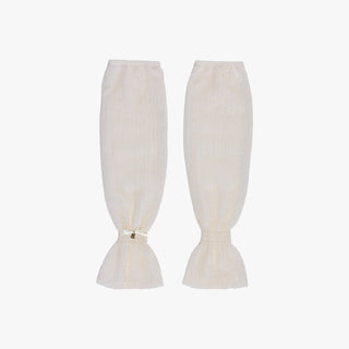 Seersucker Sleeves (Cream)