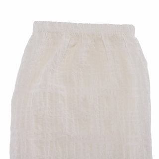 Seersucker Sleeves (Cream)