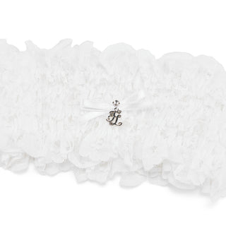 Lace Neck Scarf (White)