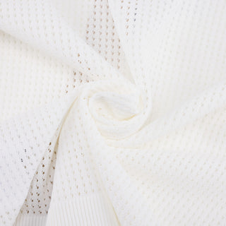 Back Punched Summer Cardigan (White)